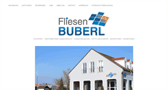 Desktop Screenshot of fliesen-buberl.de